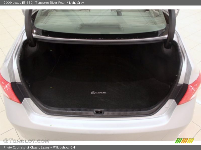 Tungsten Silver Pearl / Light Gray 2009 Lexus ES 350