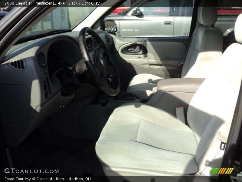 Black / Light Gray 2008 Chevrolet TrailBlazer LS 4x4