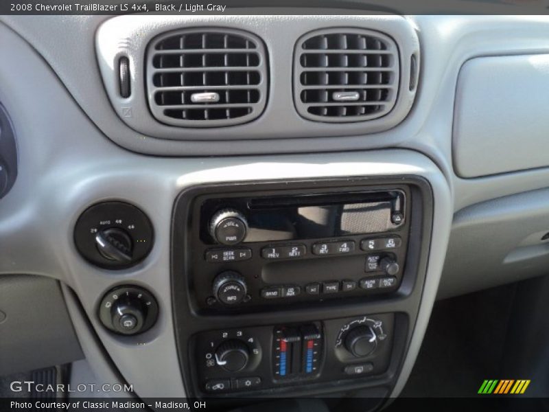 Black / Light Gray 2008 Chevrolet TrailBlazer LS 4x4