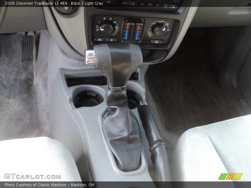 Black / Light Gray 2008 Chevrolet TrailBlazer LS 4x4