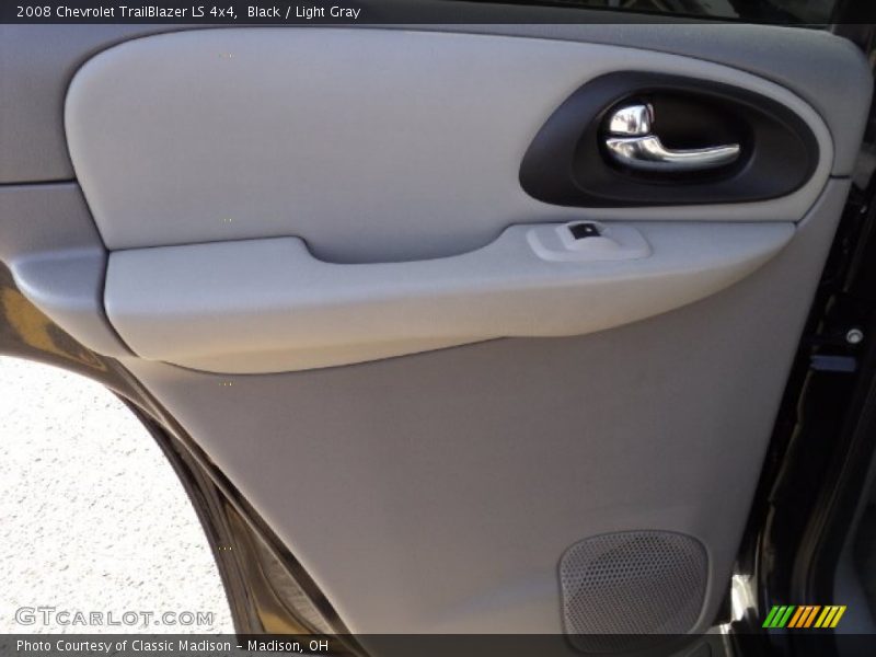 Black / Light Gray 2008 Chevrolet TrailBlazer LS 4x4