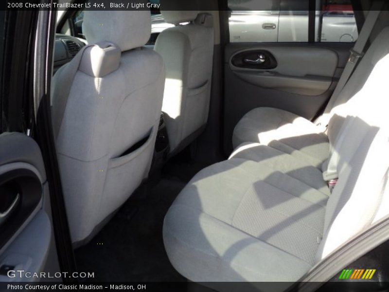 Black / Light Gray 2008 Chevrolet TrailBlazer LS 4x4