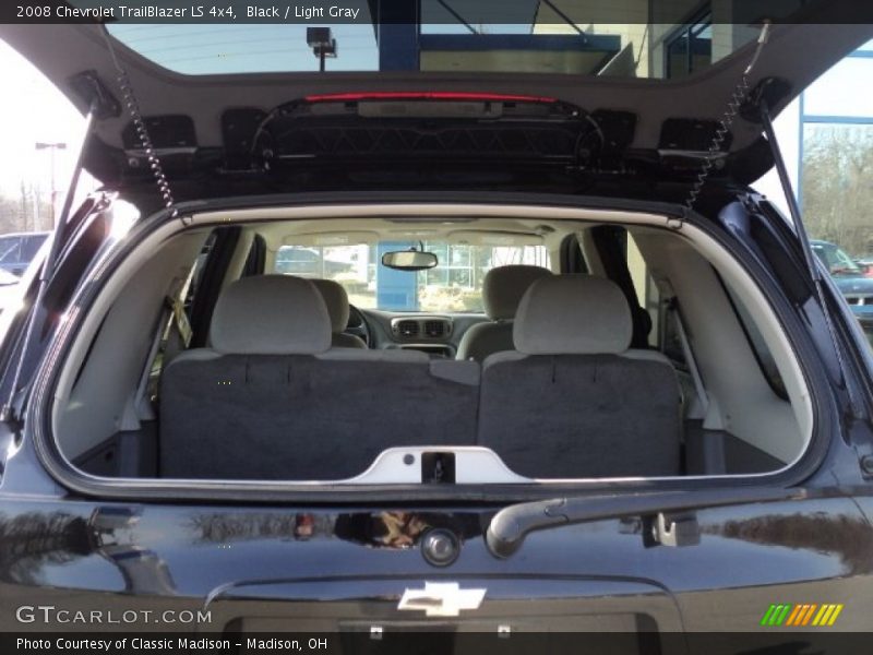 Black / Light Gray 2008 Chevrolet TrailBlazer LS 4x4