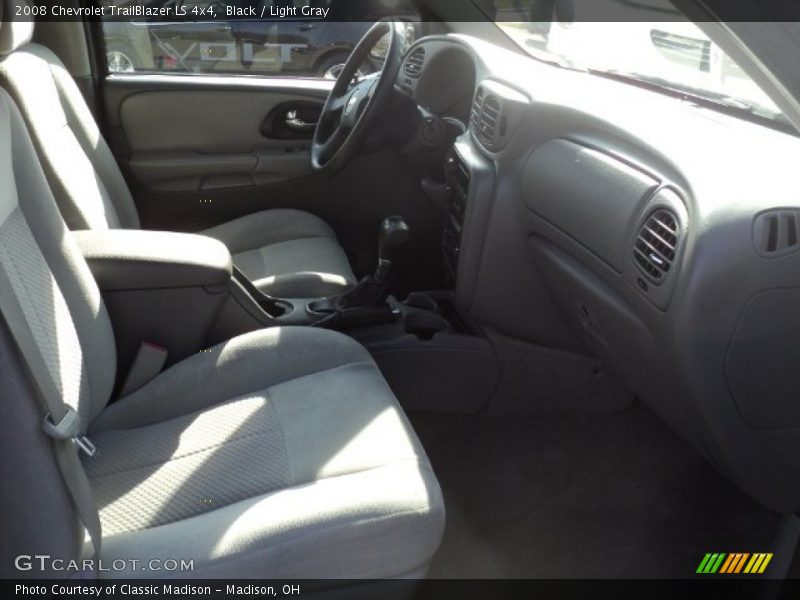 Black / Light Gray 2008 Chevrolet TrailBlazer LS 4x4