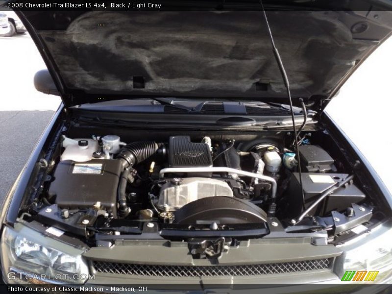 Black / Light Gray 2008 Chevrolet TrailBlazer LS 4x4