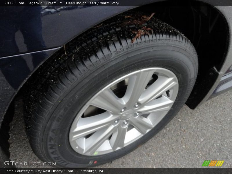 Deep Indigo Pearl / Warm Ivory 2012 Subaru Legacy 2.5i Premium