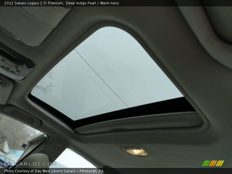 Deep Indigo Pearl / Warm Ivory 2012 Subaru Legacy 2.5i Premium