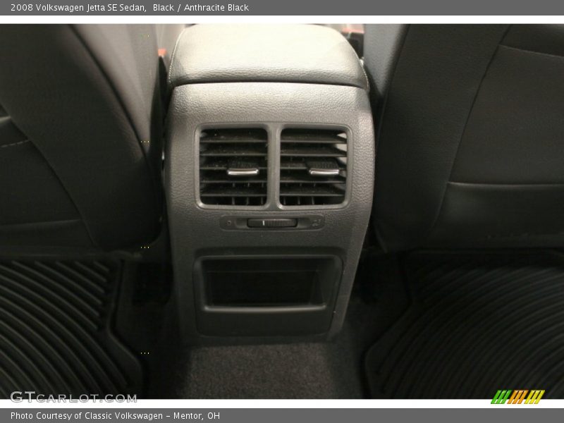 Black / Anthracite Black 2008 Volkswagen Jetta SE Sedan