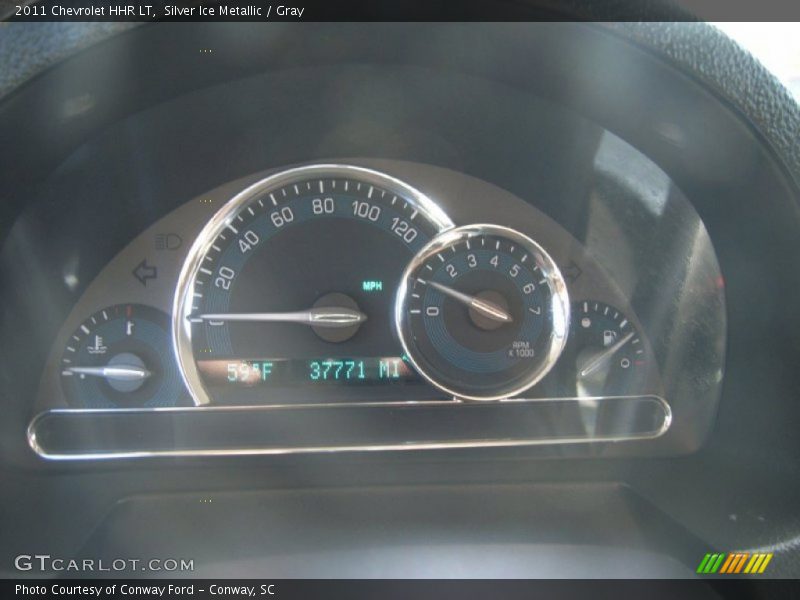 Silver Ice Metallic / Gray 2011 Chevrolet HHR LT