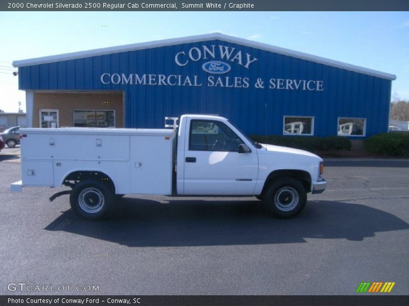 Summit White / Graphite 2000 Chevrolet Silverado 2500 Regular Cab Commercial