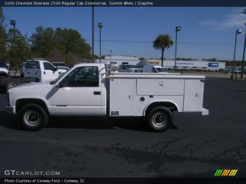 Summit White / Graphite 2000 Chevrolet Silverado 2500 Regular Cab Commercial