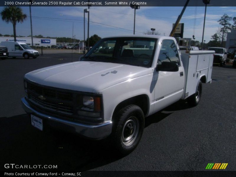 Summit White / Graphite 2000 Chevrolet Silverado 2500 Regular Cab Commercial