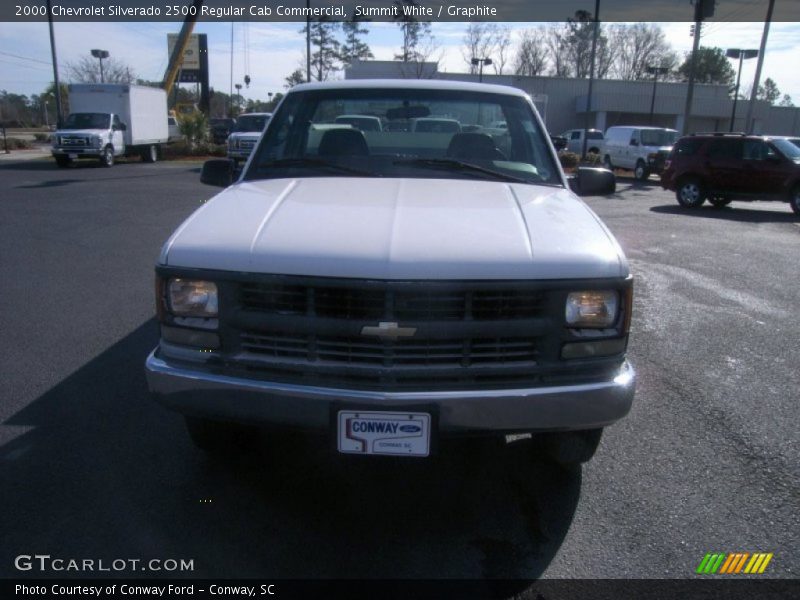 Summit White / Graphite 2000 Chevrolet Silverado 2500 Regular Cab Commercial