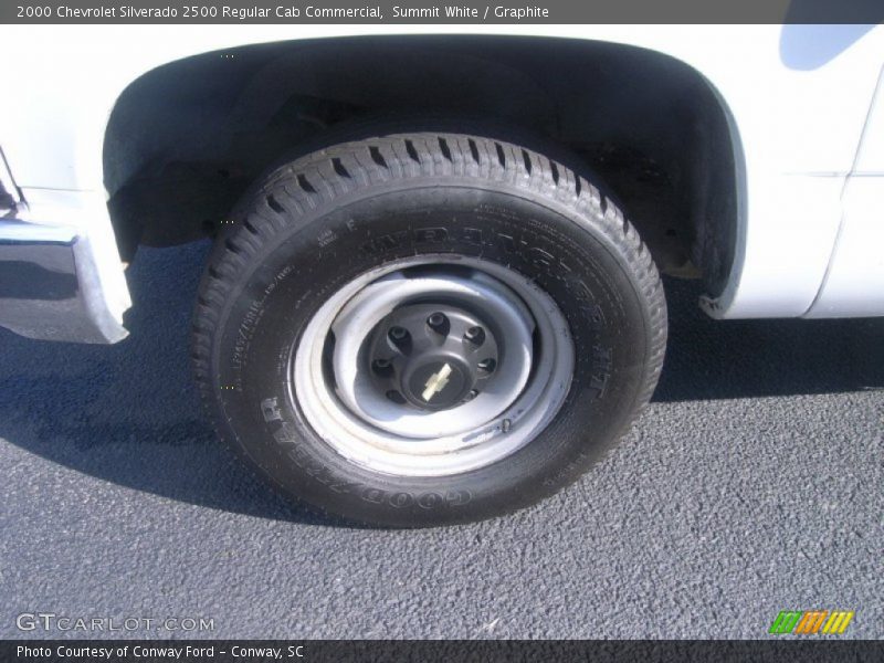 Summit White / Graphite 2000 Chevrolet Silverado 2500 Regular Cab Commercial