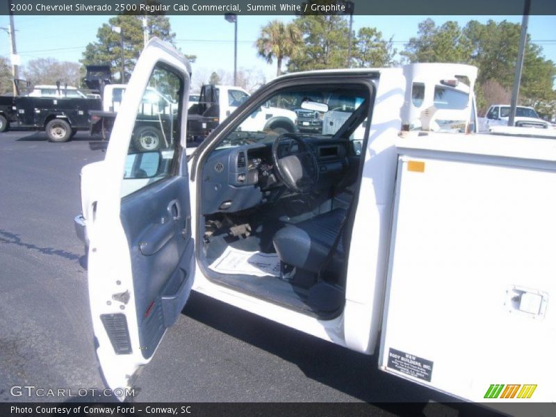 Summit White / Graphite 2000 Chevrolet Silverado 2500 Regular Cab Commercial