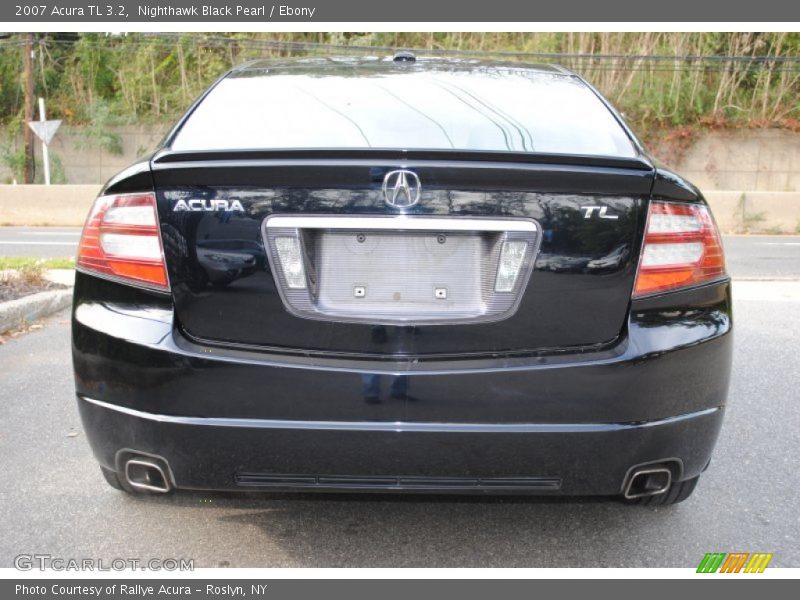 Nighthawk Black Pearl / Ebony 2007 Acura TL 3.2