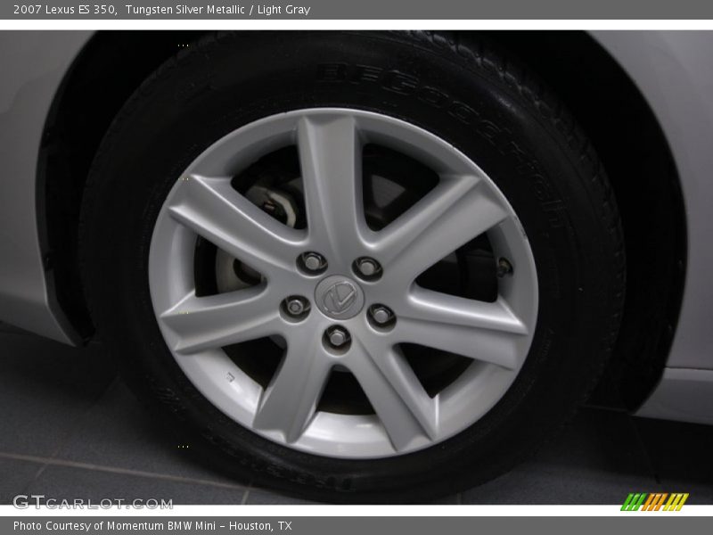 Tungsten Silver Metallic / Light Gray 2007 Lexus ES 350