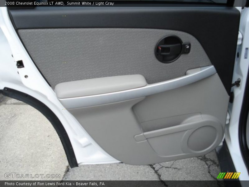 Summit White / Light Gray 2008 Chevrolet Equinox LT AWD