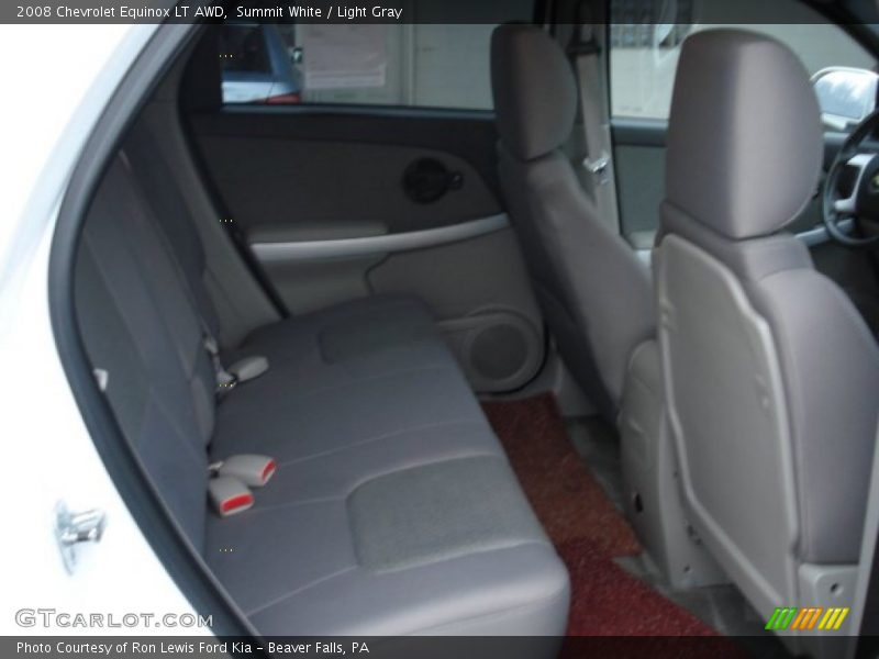 Summit White / Light Gray 2008 Chevrolet Equinox LT AWD