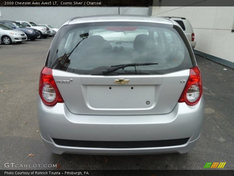 Cosmic Silver / Charcoal 2009 Chevrolet Aveo Aveo5 LT