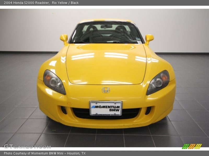 Rio Yellow / Black 2004 Honda S2000 Roadster