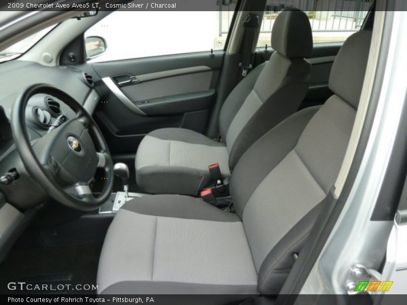 Cosmic Silver / Charcoal 2009 Chevrolet Aveo Aveo5 LT