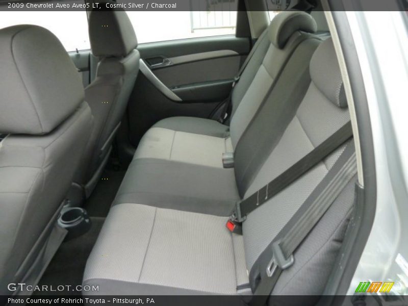 Cosmic Silver / Charcoal 2009 Chevrolet Aveo Aveo5 LT