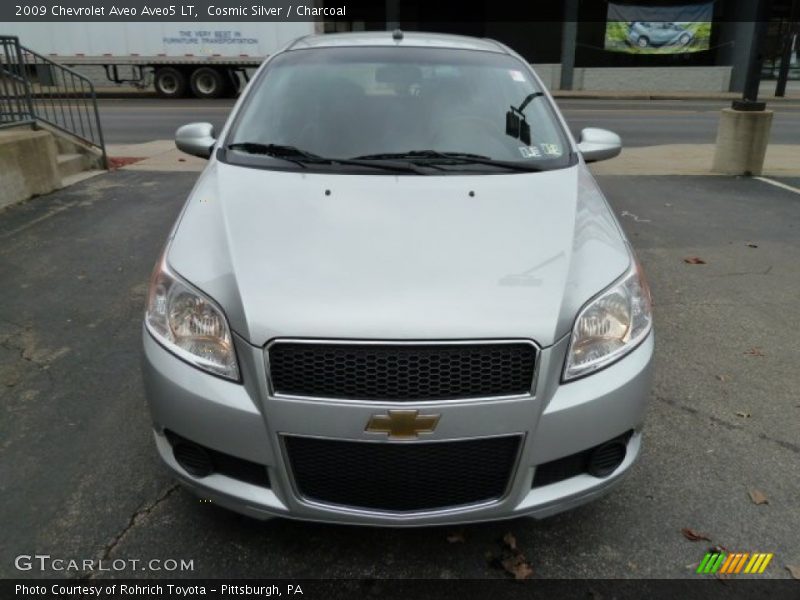 Cosmic Silver / Charcoal 2009 Chevrolet Aveo Aveo5 LT