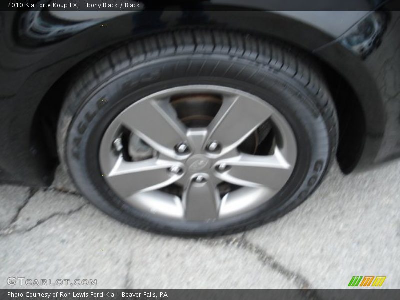 Ebony Black / Black 2010 Kia Forte Koup EX