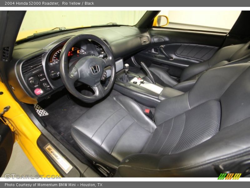  2004 S2000 Roadster Black Interior