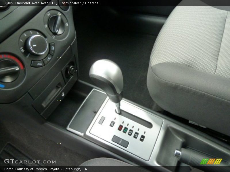Cosmic Silver / Charcoal 2009 Chevrolet Aveo Aveo5 LT
