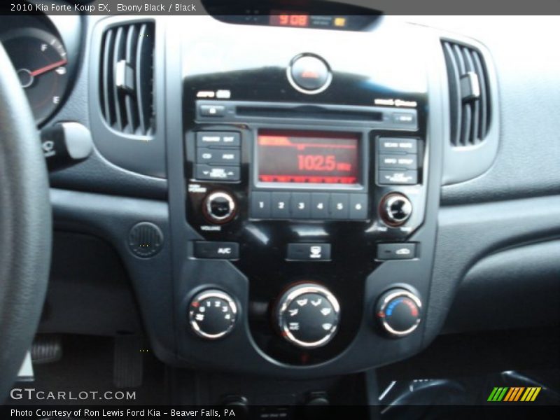 Ebony Black / Black 2010 Kia Forte Koup EX