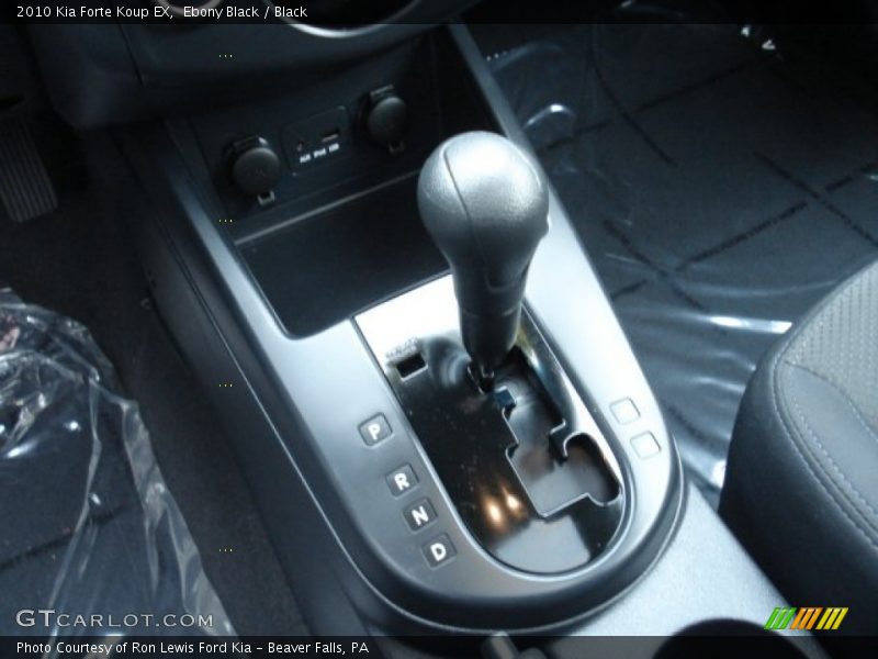 Ebony Black / Black 2010 Kia Forte Koup EX