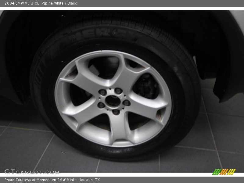 Alpine White / Black 2004 BMW X5 3.0i
