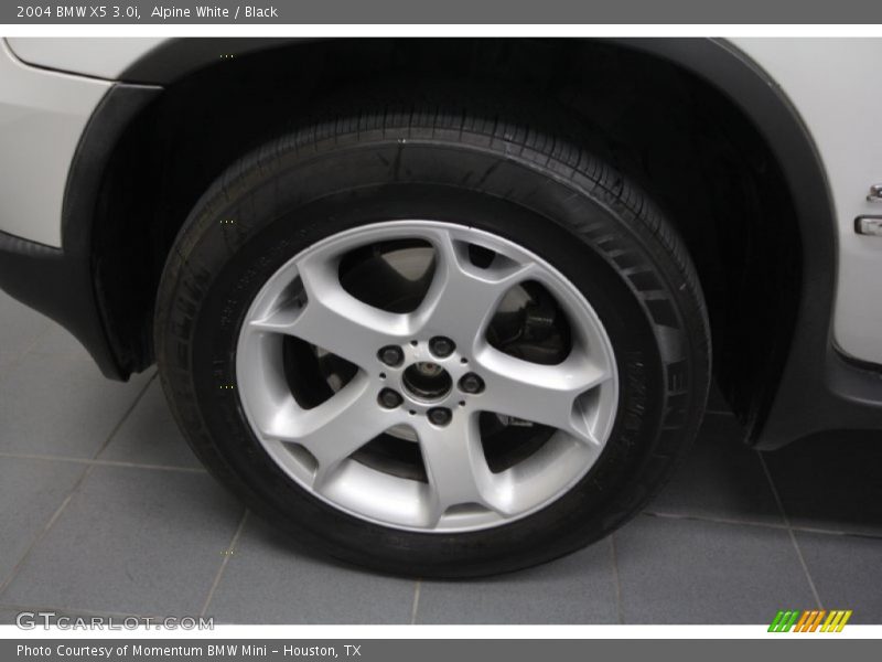 Alpine White / Black 2004 BMW X5 3.0i