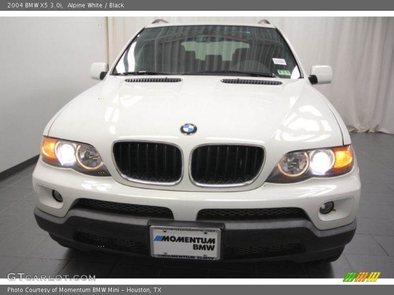 Alpine White / Black 2004 BMW X5 3.0i