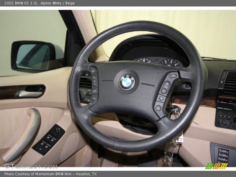 Alpine White / Beige 2002 BMW X5 3.0i