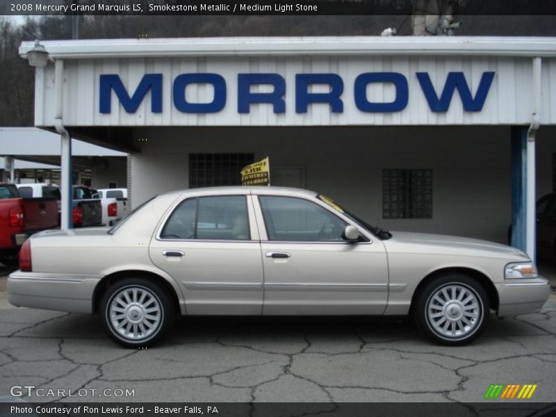 Smokestone Metallic / Medium Light Stone 2008 Mercury Grand Marquis LS