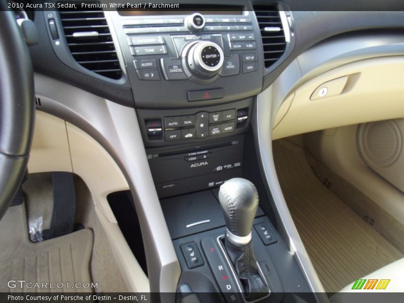 Premium White Pearl / Parchment 2010 Acura TSX Sedan