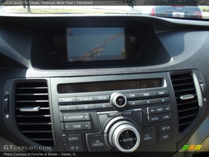 Premium White Pearl / Parchment 2010 Acura TSX Sedan