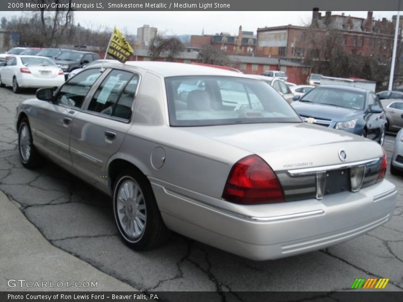 Smokestone Metallic / Medium Light Stone 2008 Mercury Grand Marquis LS
