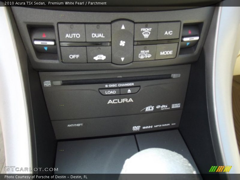 Premium White Pearl / Parchment 2010 Acura TSX Sedan
