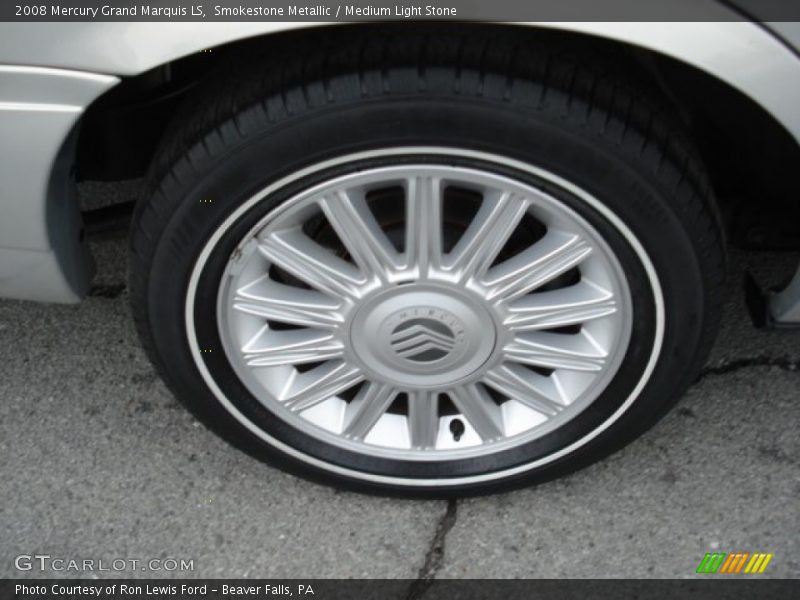 Smokestone Metallic / Medium Light Stone 2008 Mercury Grand Marquis LS