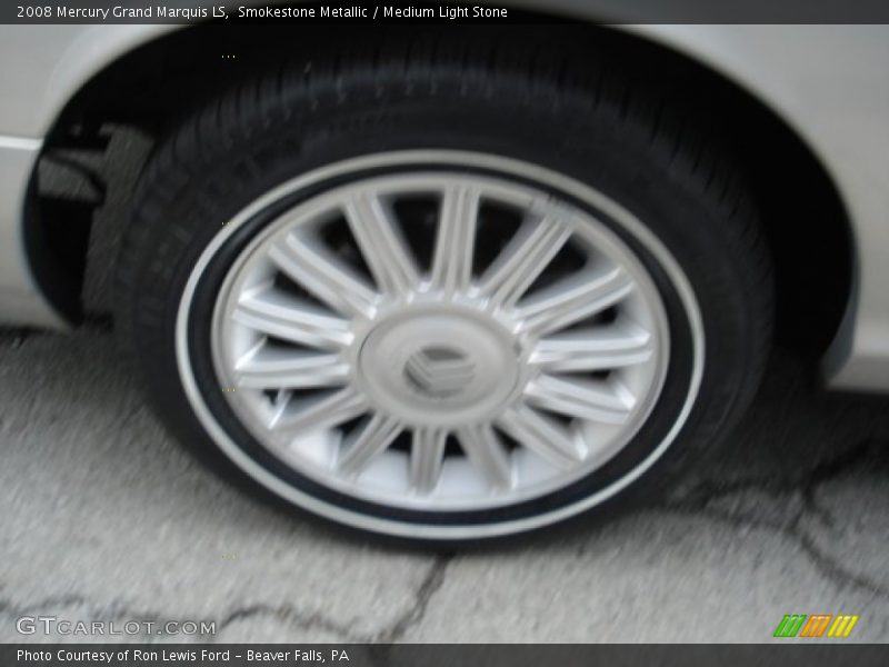Smokestone Metallic / Medium Light Stone 2008 Mercury Grand Marquis LS