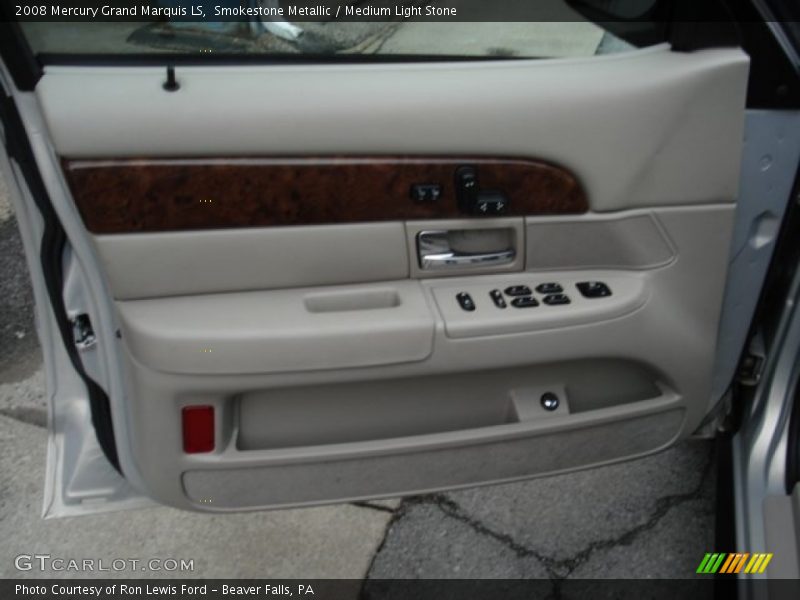 Smokestone Metallic / Medium Light Stone 2008 Mercury Grand Marquis LS
