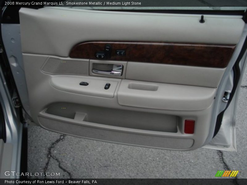 Smokestone Metallic / Medium Light Stone 2008 Mercury Grand Marquis LS