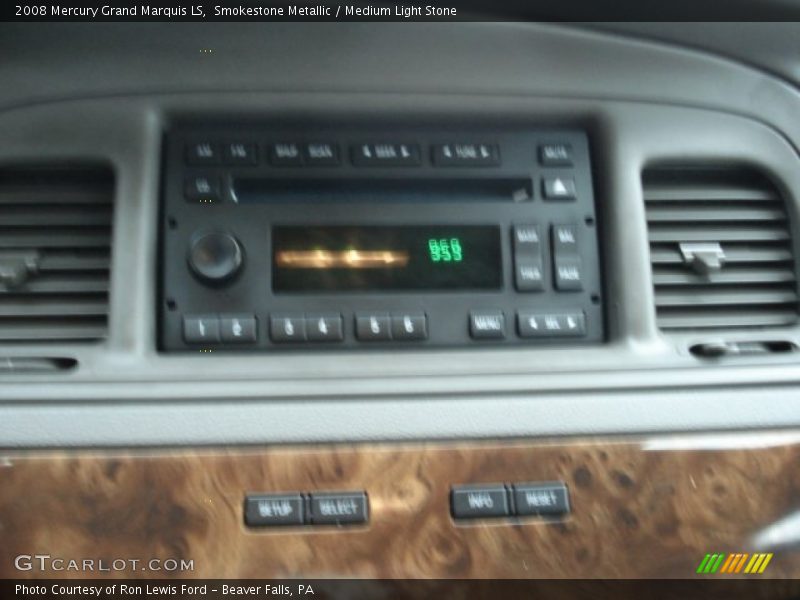 Smokestone Metallic / Medium Light Stone 2008 Mercury Grand Marquis LS