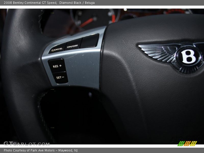 Diamond Black / Beluga 2008 Bentley Continental GT Speed