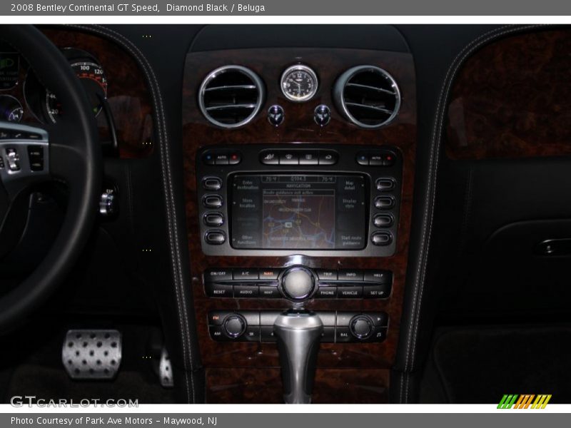 Diamond Black / Beluga 2008 Bentley Continental GT Speed