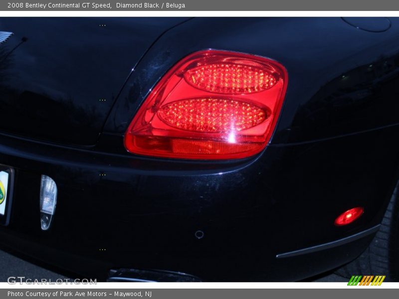 Diamond Black / Beluga 2008 Bentley Continental GT Speed